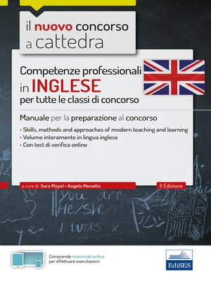 cover image of Competenze professionali in  Inglese per tutte le classi di concorso
